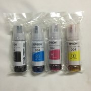 Chính hãng epson Epson 004 mực đen màu lục lam đỏ vàng Các mẫu áp dụng: L3108 L3118 L3119 L3158