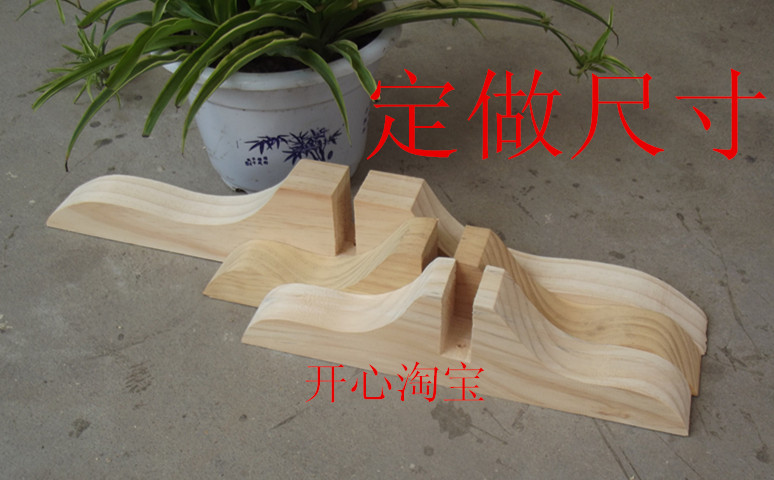 Rắn gỗ rơm màn hình thẳng cơ sở ròng rọc cố định phân vùng sơn chân hiên tùy chỉnh kích thước lưỡi lê - Màn hình / Cửa sổ vach ngan dep