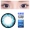 2 trừ 10 Bausch & boo vẻ đẹp hỗn hợp năm ném kích thước nữ đường kính vô hình 1 mảnh cửa hàng hàng đầu màu nâu tự nhiên - Kính đeo mắt kính