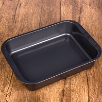 Carbon steel baking track with removable rack kitchen BBQ tra