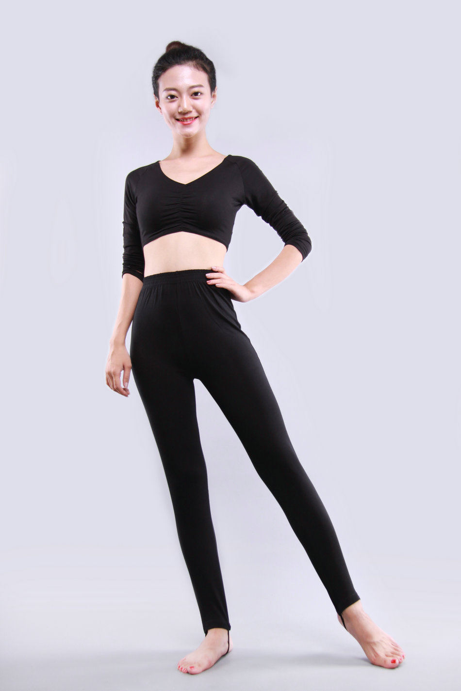 Red mưa quần khiêu vũ quần áo khiêu vũ nữ dành cho người lớn ballet chặt chẽ bước quần thể dục thể dục nhịp điệu thể dục dụng cụ quần quần bó sát giày múa có gót
