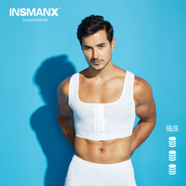 INSMANX MENs CORSET vest chest reduction chest reduction chest bandage boys  big chest small no trace tight underwear