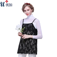 Черное кружево (черная подкладка)