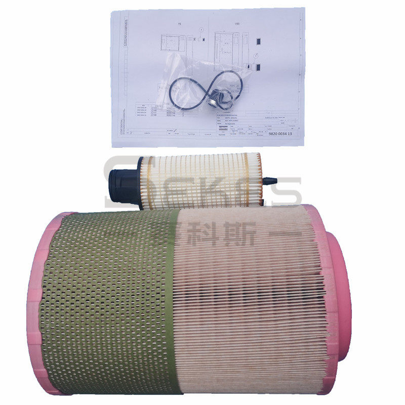 2901112200 Atlas Air compressors Preventive maintenance kits Air filter Oil filter Oil filter Repair kits