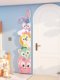 Disney Children's Room Decoration Wall Stickers Bedroom Door Stickers Kindergarten Environment Creation Theme Cultural Wall Stickers Finished Product