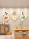 New Chinese-Style Living Room and Dining Room Decorative Painting, Wall Decoration Next to the Dining Table, High-End Stickers, Modern Simple 3D Wall Stickers