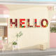 Welcome Wall Stickers Popular on Social Media for Milk Tea, Coffee Shops, Hot Pot Restaurants, and Creative Wall Decoration