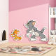 Tom and Jerry wall stickers for boys and girls room layout wall decoration corner wall modification hole patching artifact
