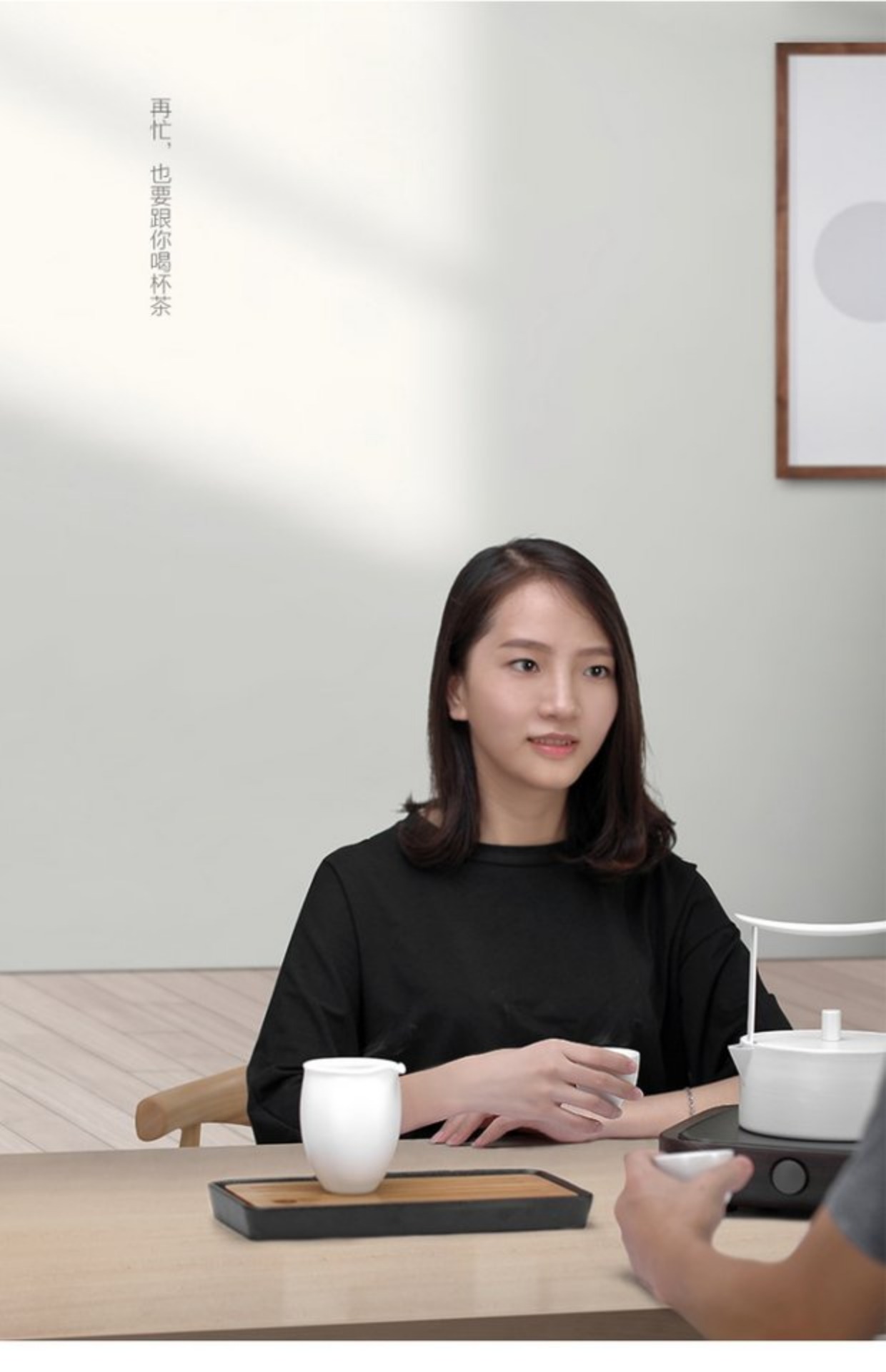 Ba ranh giới đơn giản bếp điện gốm gia dụng bếp điện trà đun sôi bộ trà nhỏ bếp lò cảm ứng bếp từ saiko