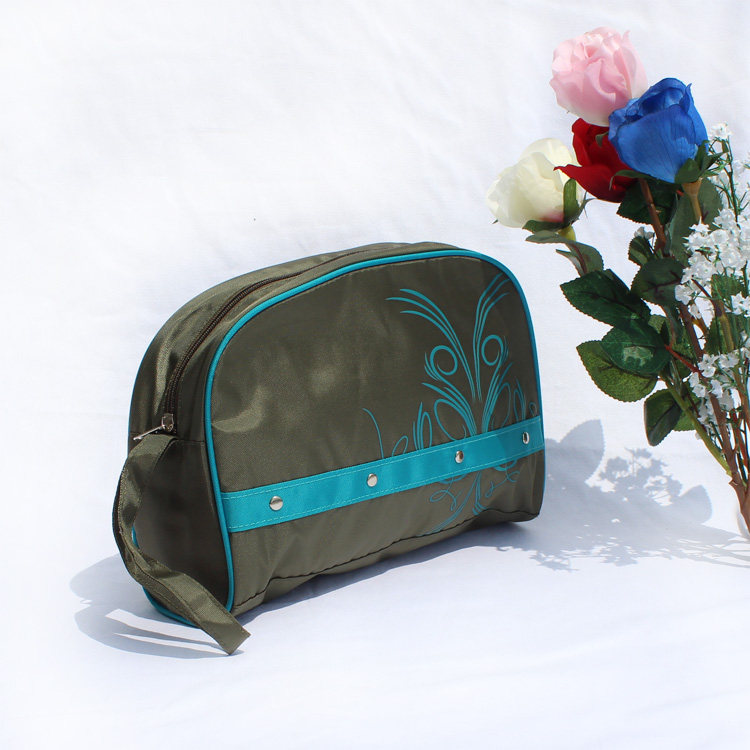 Cosmetic bag storage bag hand bag wash bag carry bag women's shoes bag European and American large capacity hand-painted printing