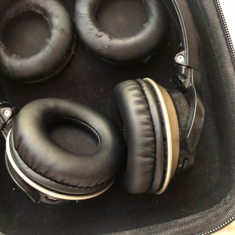 Suitable for Audio-Technica Ar3Bt Headphone Covers, S200Bt Foam Covers, Ear Pads, Anc700Bt Headband Leather Repair