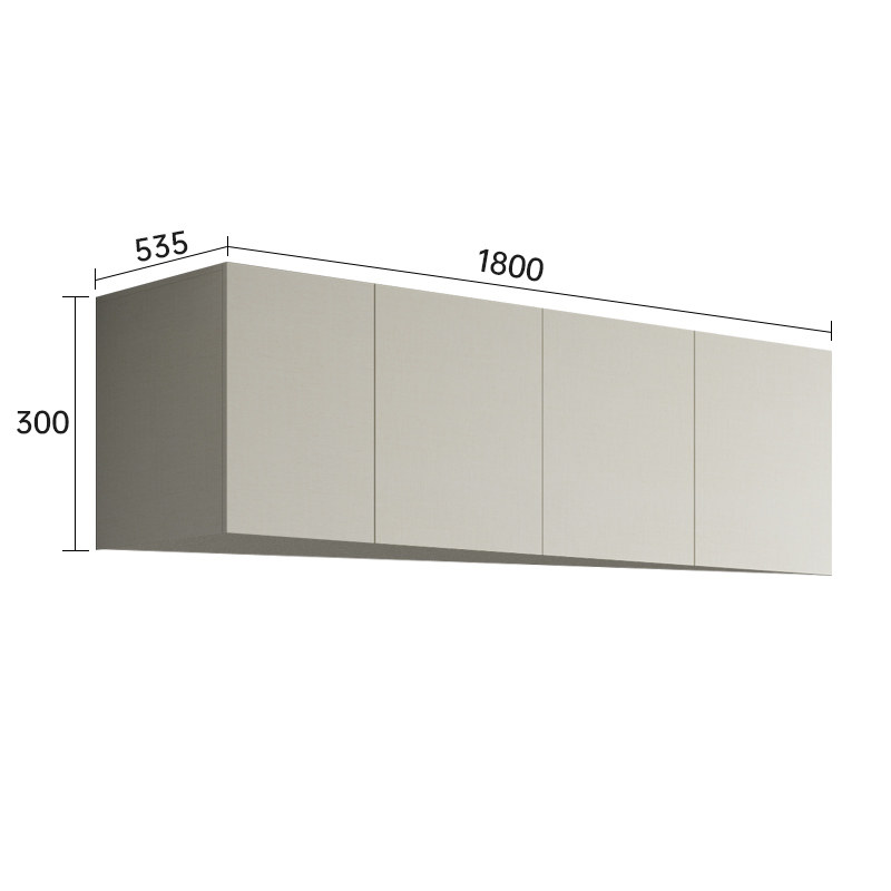 Wardrobe 30cm Top Cabinet Balcony Locker Living Room Cabinet to collect custom bedroom lockers