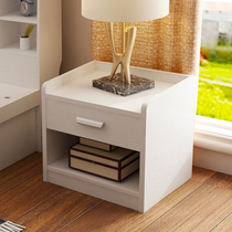  Modern minimalist bedside table Mini storage locker Bedside table board bedside cabinet furniture matching special