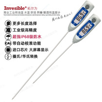 T115 Extra Long Probe Type Commercial Durable Oil Temperature Water Temperature Industrial Soil Frozen Meat Baked Food Thermometer