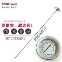 8650 Extra Probe Water Temperature Industrial Soil Temperature Meter Bimetallic Center Thermometer