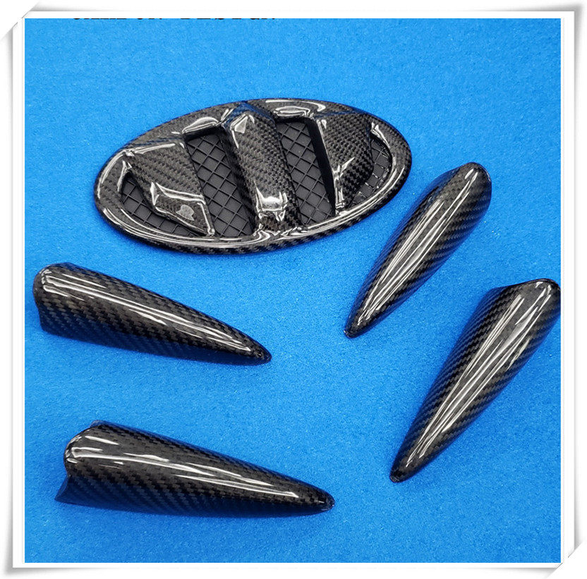 Modern Feiths Retrofit Carbon Fiber Mirror Devil Claw Retrofit Surround Front Bar Carbon Fiber Decoration Spot