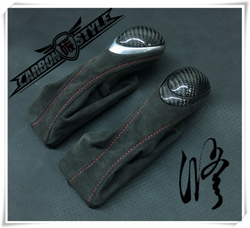 Suitable for Cadillac ATSL CT6 XTS5 SRX retrofitted carbon fiber motion shifting handle ball head