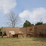 NOBANA Открытый полностью складной складной стул для кемпинга Кермит портативный стул для кемпинга со спинкой для барбекю стул для рыбалки