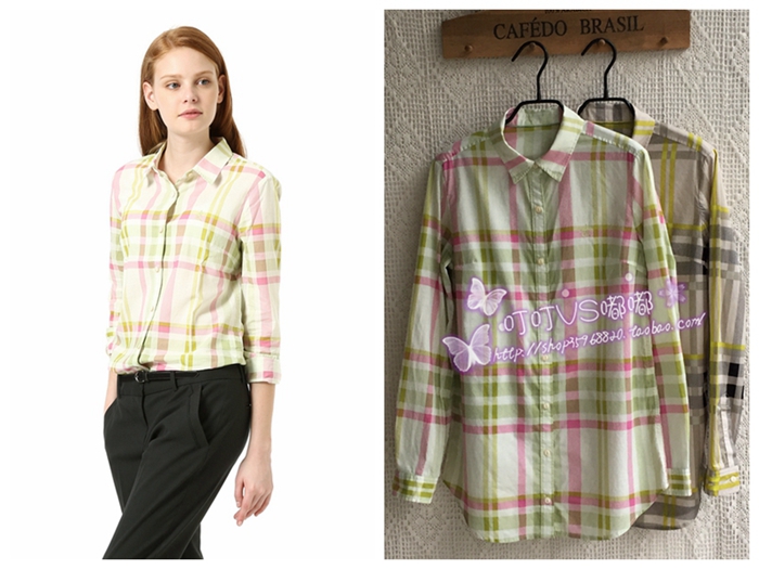 Clearance ~ BP classic plaid series comfortable long-sleeved shirt two colors