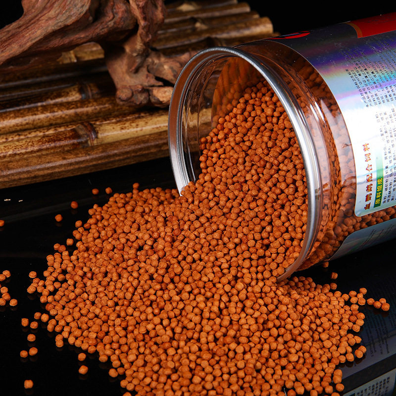 Tropical fish ornamental fish full of red grain red grain parakeets map Fat-rich fish Granulated Feed