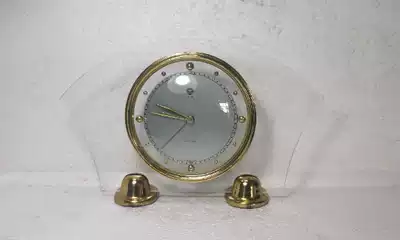(Shanghai Seagull brand 8-day 15-diamond fine horse movement fan-shaped alarm clock)