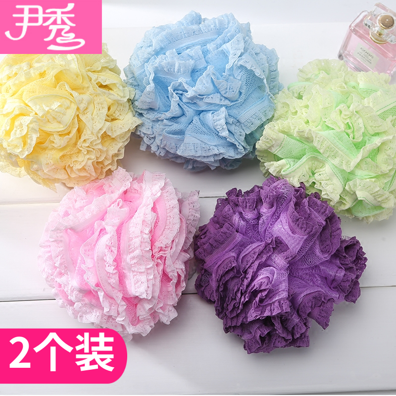 Bath ball large cute girl super soft high-grade non-loose bubble bath flower Children want to bath ball bath flower