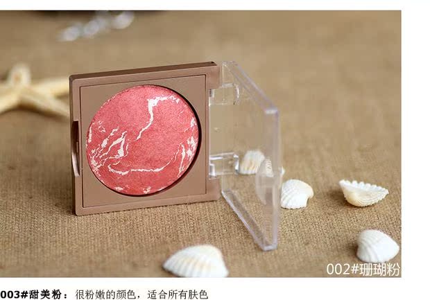 Thơ Penny Blush Rouge Sửa chữa cánh hoa phấn má hồng tinh tế Tự nhiên bền lâu dễ dàng để màu đỏ cam không thấm nước phấn má hồng hàn quốc