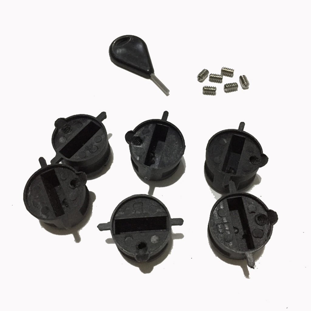 Surf board tail helm slot FCS FIN G5 round cup box send screw key wrench