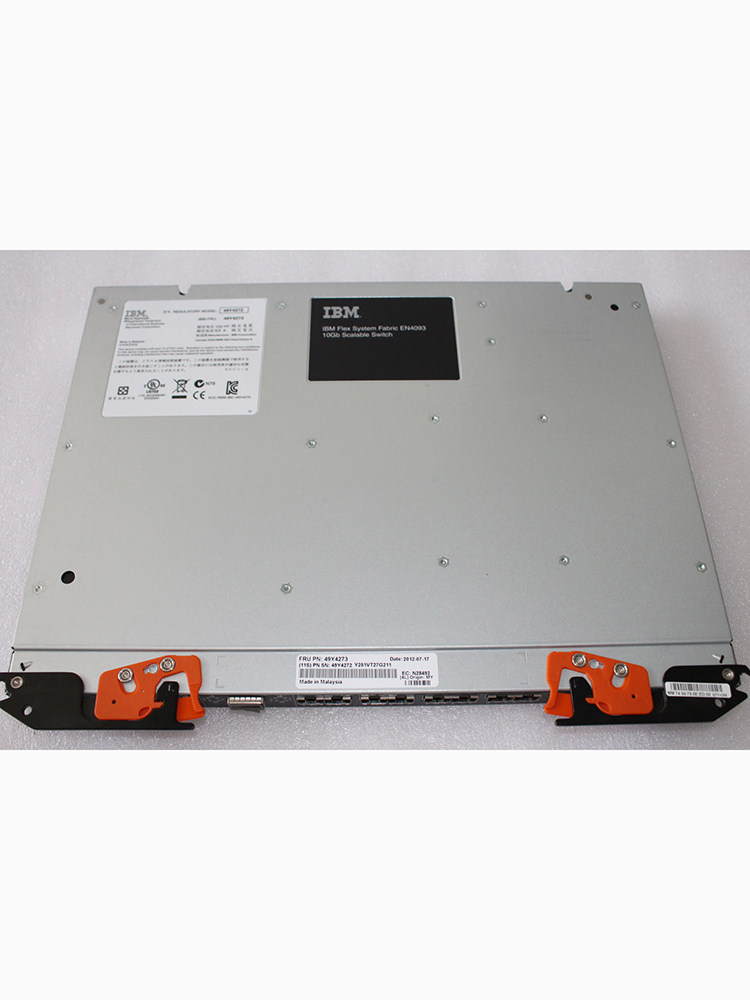 49Y4273 IBM Flex Fabric EN4093 10G Scalable Switch 49Y4272 1 49Y4273 IBM Flex Fabric EN4093 10G Scalable Switch 49Y4272