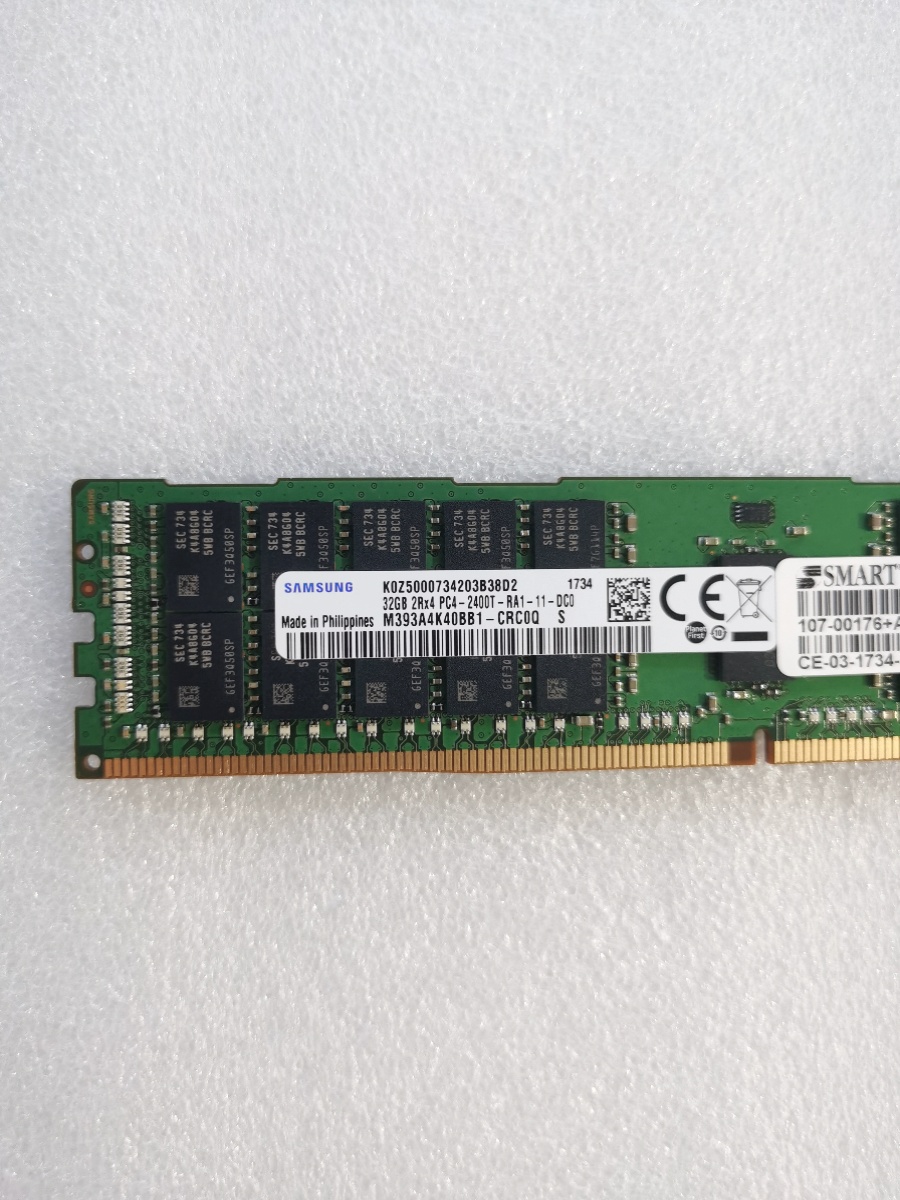 107-00176 NETAPP 32GB DDR4-2400 RDIMM FAS8200 AFF-A700 memory