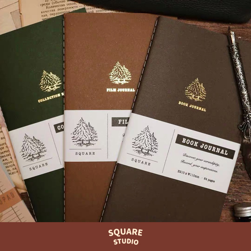 【Square Studio】 Functional Notebook Tn Refill Series Collection Book/Movies/Reading Notes