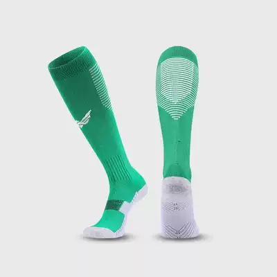 Football socks men's and women's high elastic long tube ball socks adult summer sports training towel bottom over-the-knee socks