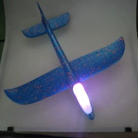 Синяя повязка на голову, 48см