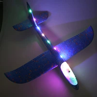 Синий самолет с подсветкой