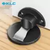 KLC non-perforated stainless steel door suction powder room floor suction door touch anti-collision door stopper Invisible floor strong magnetic suction
