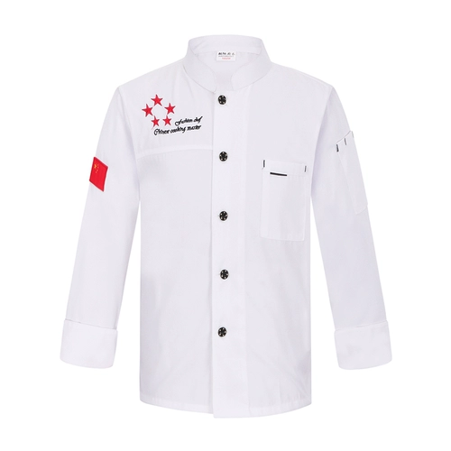 Демисезонный пуховик для работы, лонгслив, китайский стиль, короткий рукав