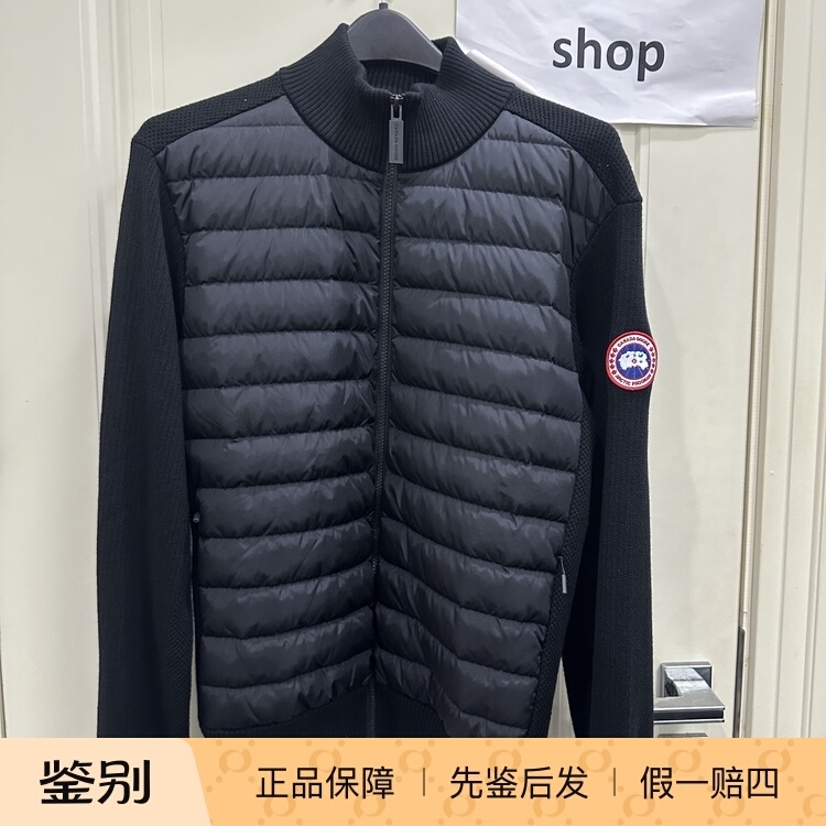In Stock Canada Goose Hybridge Men's Knitted Jacket down Coat 6830m In Stock Canada Goose Hybridge Men's Knitted Jacket down Coat 6830m