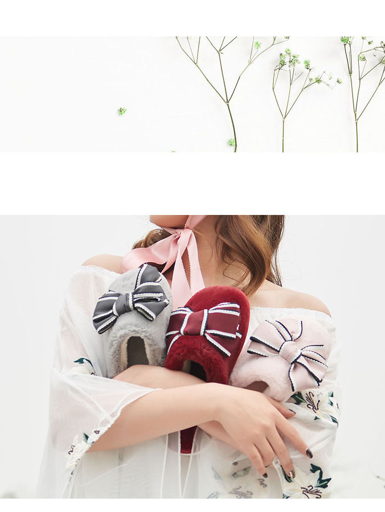 Dép cotton nữ mùa đông trong nhà dày đáy chống trượt ấm đôi nhà dễ thương không kèm theo giày chăm sóc tại nhà mùa thu dép đi trong nhà hình thú