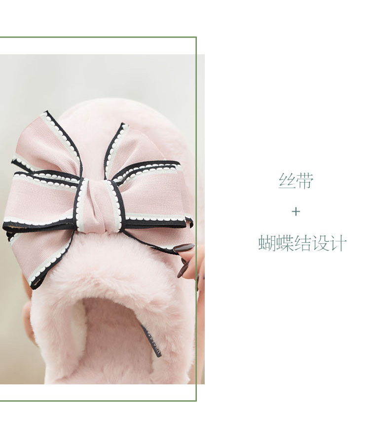 Dép cotton nữ mùa đông trong nhà dày đáy chống trượt ấm đôi nhà dễ thương không kèm theo giày chăm sóc tại nhà mùa thu dép đi trong nhà hình thú