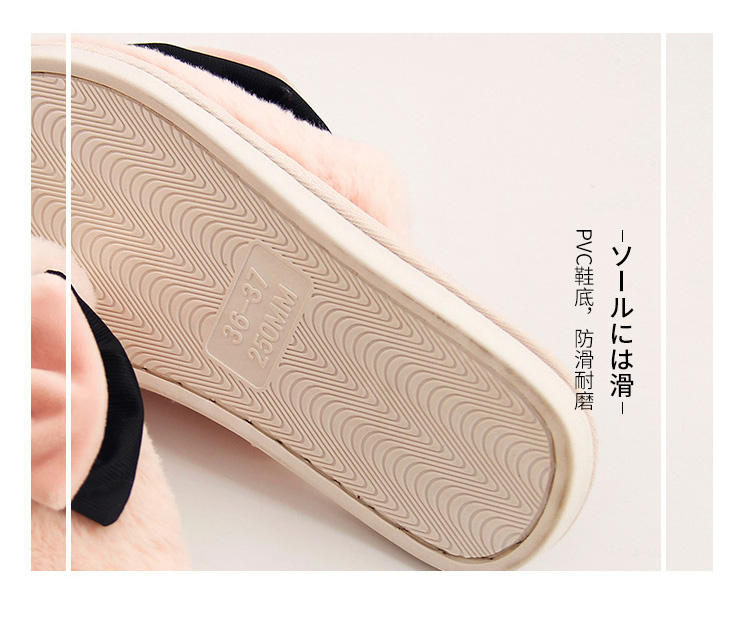 Dép cotton nữ mùa đông trong nhà dày đáy chống trượt nhà ấm đôi dễ thương không che giày nam dép đi trong nhà mùa hè