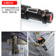 LED flashlight telescopic focus rechargeable bicycle headlight home outdoor small mini strong waterproof far and near light