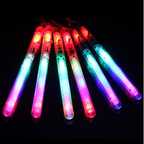 Light sticks concert children transparent flash rainbow stick Christmas colorful street glowing childrens toys