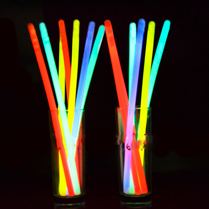 Large fluorescent stick Hair luminous stick Concert Camping party Holiday wedding 10*300 one-time