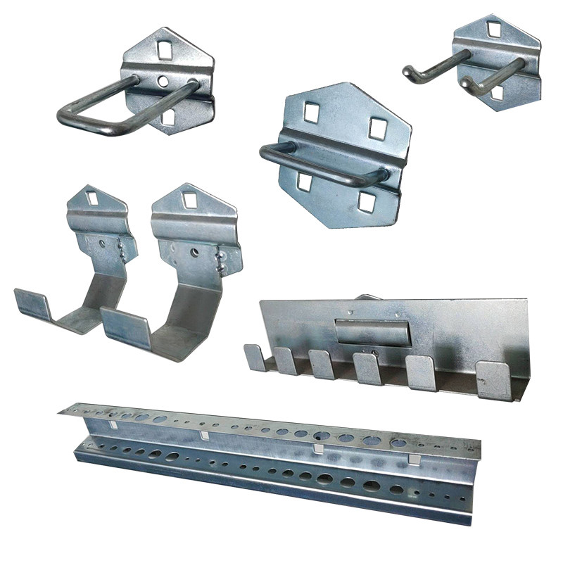 Heavy-duty hole board hook tool rack tool hook hanging board wall knife rack hardware tool cabinet car workbench hanging board