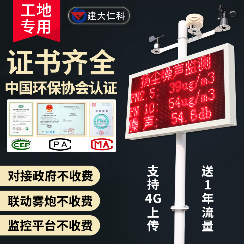 Yandust monitoring system ccep site dust environment pm2 5 Real time monitoring noise noise Jan dust detector