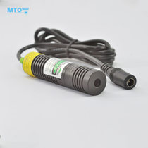 532nm green laser module Cross high brightness high collimation green line marking machine complete set of heat sink super strong