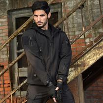 Executive Officers Catch Suede Softshell Clothes Men Tactical Assault Jacket Special Soldiers Tooling Military Fans Combat Military For Military Training Uniforms