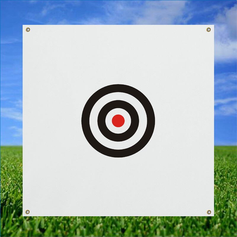 Golf target canvas printed round target target core golf swing practice training device new