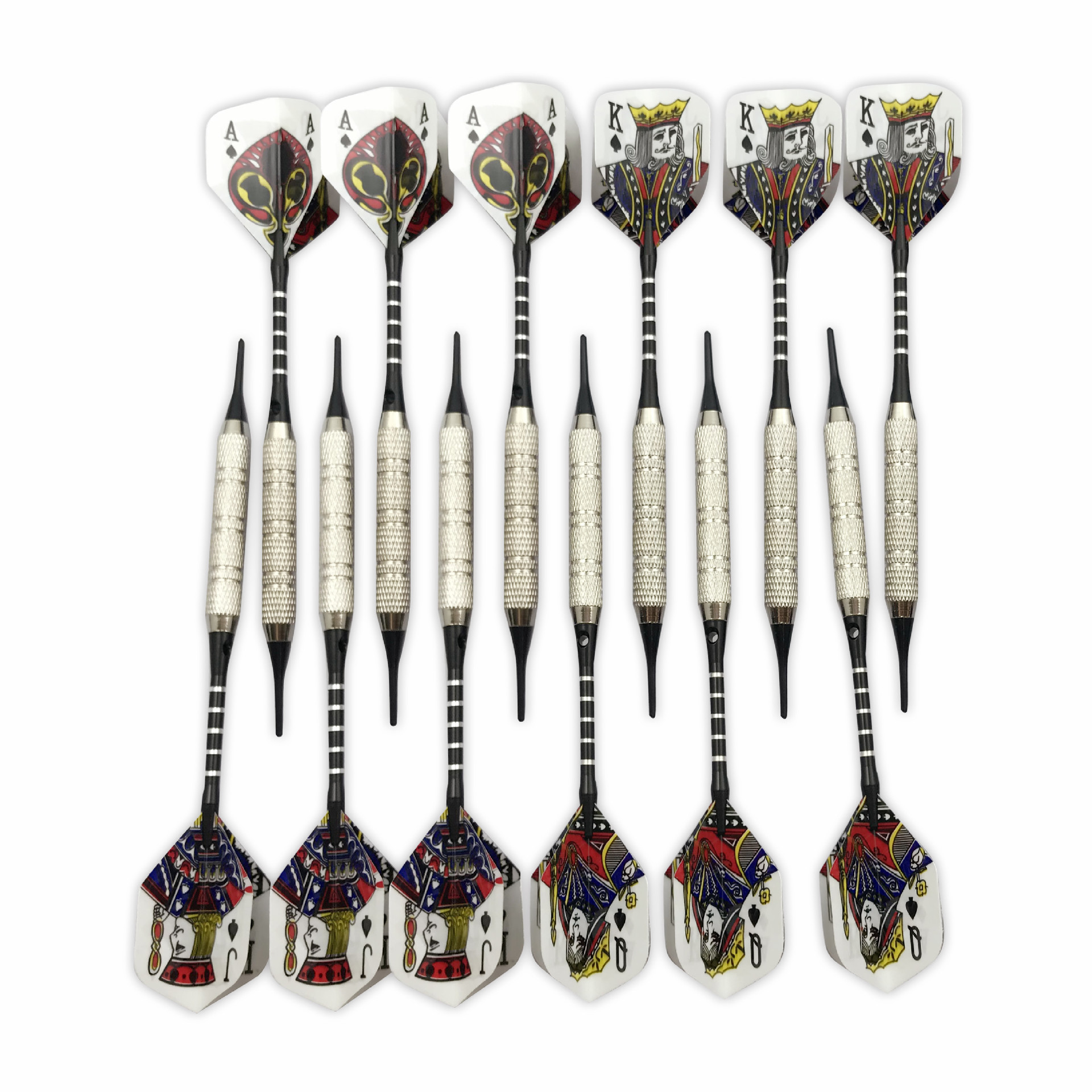 [Phi tiêu hiệp sĩ] 12 gậy phi tiêu 100 an ninh phi tiêu mềm phi tiêu điện tử đặt kim phi tiêu mềm - Darts / Table football / Giải trí trong nhà bảng phi tiêu chuyên nghiệp