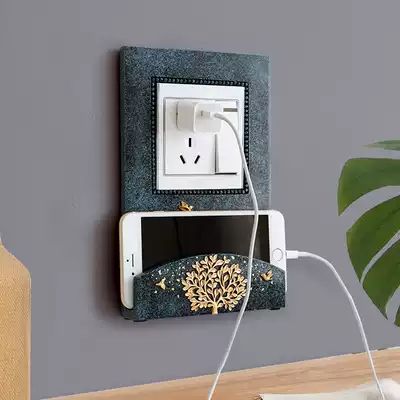 European-style switch stickers wall stickers Household lamp socket decoration stickers protective cover living room bedroom wall mobile phone rack switch cover